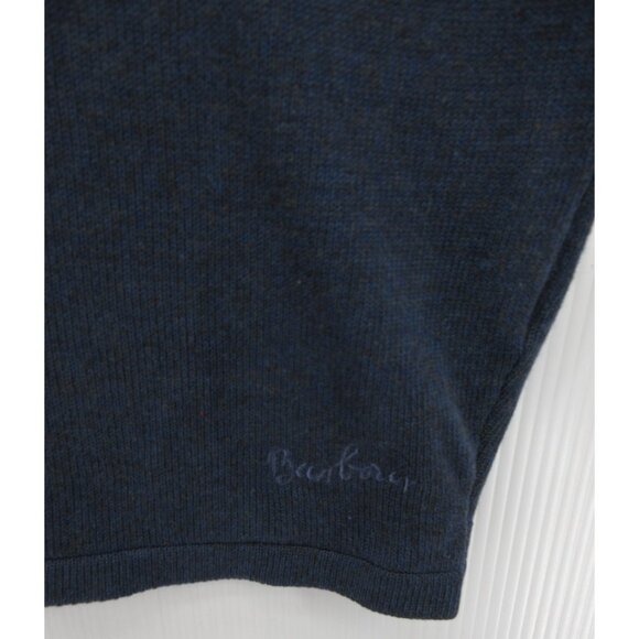 Barbour Sweater Large Vest Scottish Wool Pullover Minimalist Classic - Picture 3 of 10